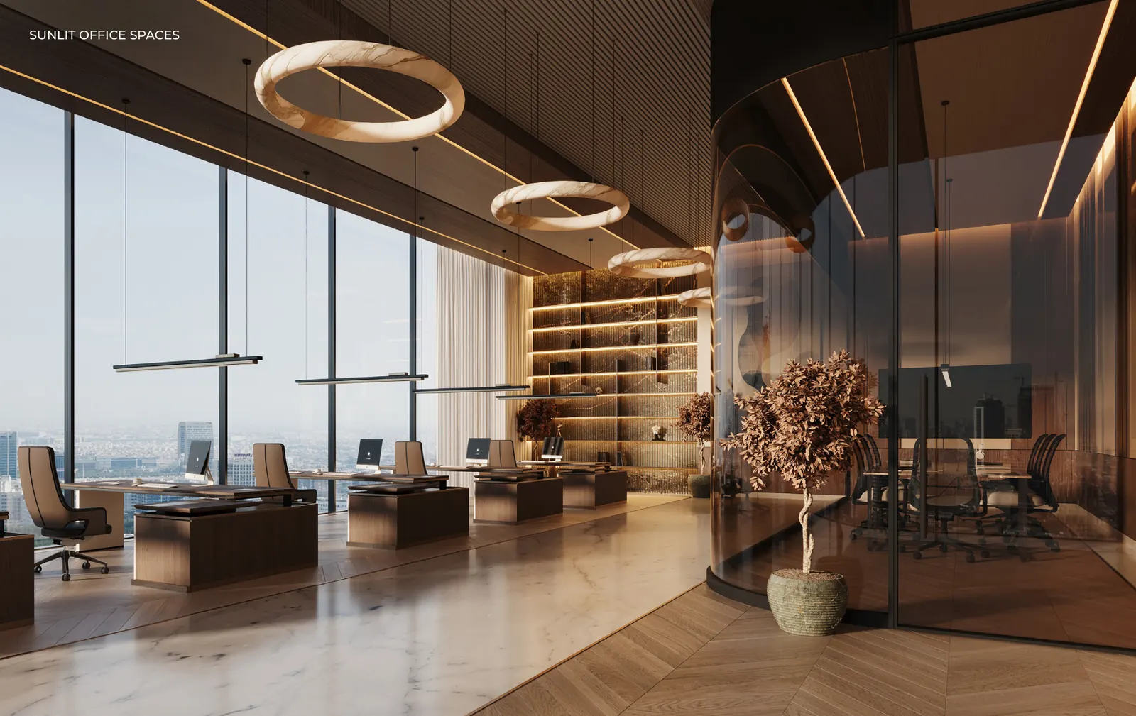 SAMANA Business Hub — светлое рабочее пространство