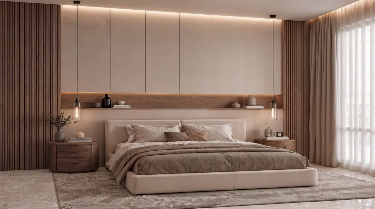 Главная спальня в Padel Living Residences от DarGlobal, Джидда